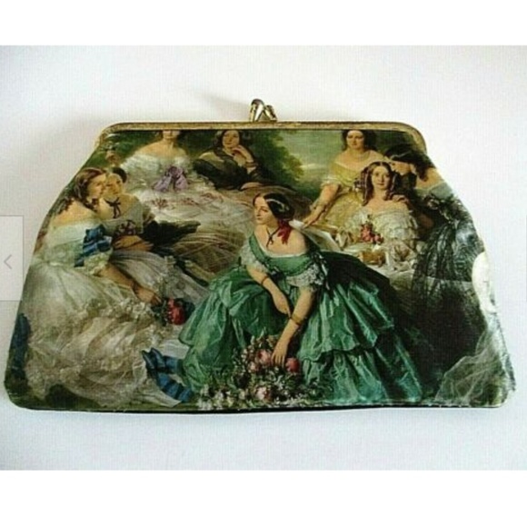 Handbags - Vintage Clutch Coin Purse Neoclassical Romantic